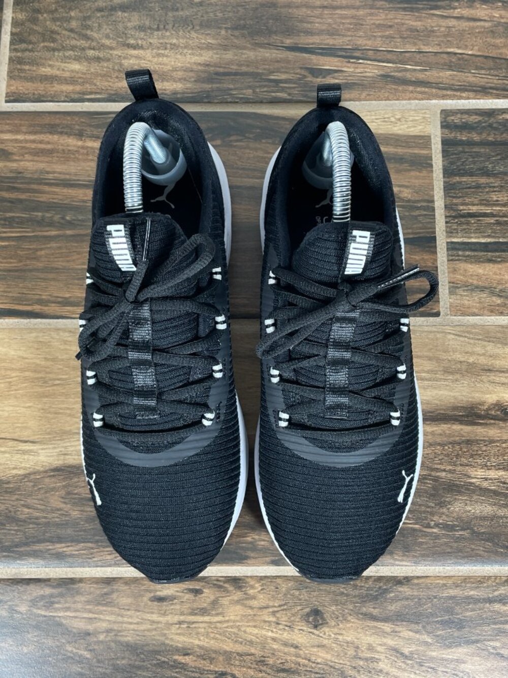 Puma Softride Finesse Sport Running Shoes Womens Size 8.5 Black White Sneaker - Picture 11 of 12